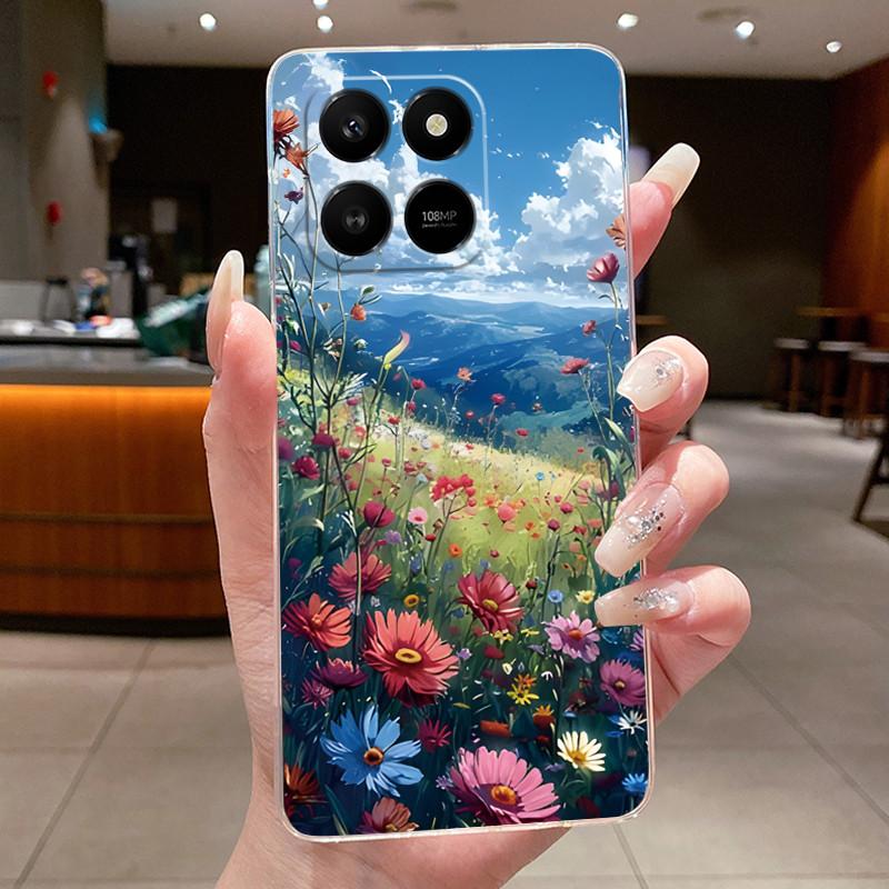 Для Honor X7D Honor 400 Smart 4G 5G Роскошный Дракон Милый Крутой Мальчики Девочки Мягкий силиконовый Чехол для телефона Задняя крышка Прозрачная ТПУ Оболочка