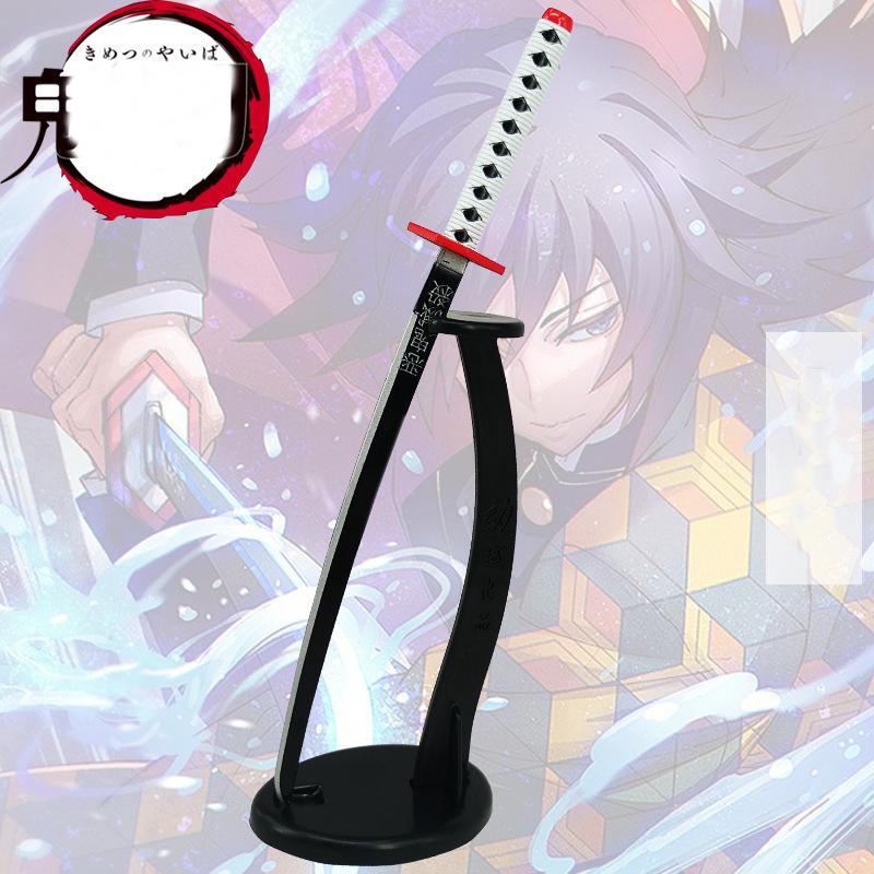 22 см безопасность Кимэцу но Яиба сплав меч оружие убийца демонов косплей Кочоу Синобу самурайский меч катана нож ниндзя Эспада реквизит сценический реквизит