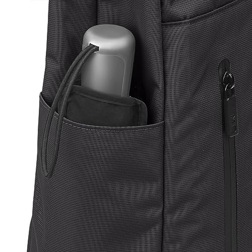 Moleskine Metro Roll-Top Backpack, ET20FMTRBKBK, Black, One Size, Fits 15-inch Devices, Business Backpack
