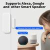 4pcs Zigbee Door Window Sensor Open Closed Detector Wireless Security Burglar For Tuya Smart Home Alarm Protection Need Gateway