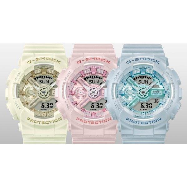 Casio Women's G-SHOCK GMA-S110ST-7AJF [G-SHOCK Silky Tone Colors] Round Watch Digital Analog