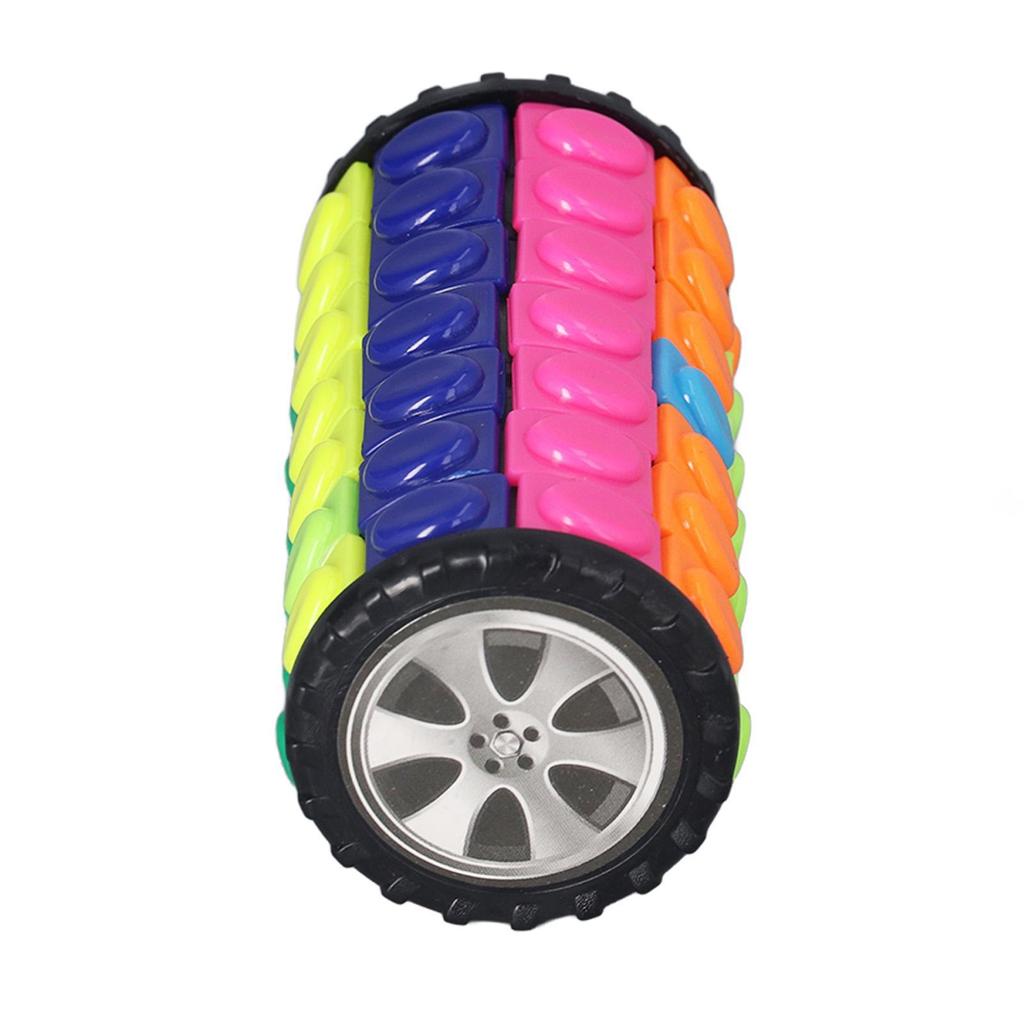 Цилиндрическая игрушка-головоломка, 7 слоев, расслабляющая игрушка-головоломка для снятия стресса, тревоги, вращающегося слайда, игрушка-головоломка для детей XYZ