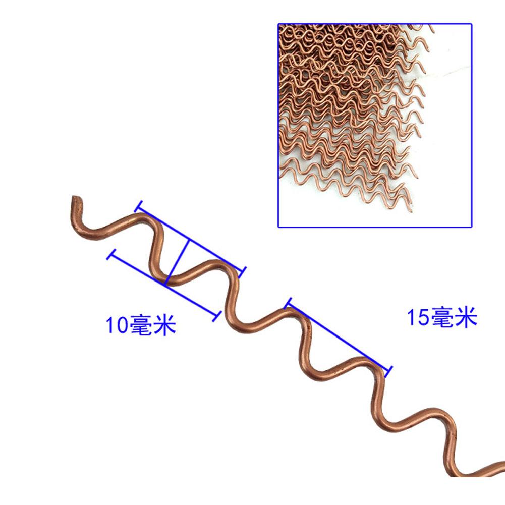 50/100pcs Car Wiggle Wires Spot Welding Electrodes   Wave Wires Consumable  For Car Body Repair Dent Puller  Wave Accessories