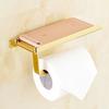 Держатель для рулонов бумаги из нержавеющей стали, настенное крепление, органайзер для туалетной бумаги в ванной комнате