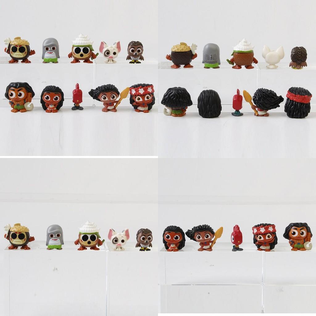 Pvc Series Moana Action Figures Model Toys Cartoon Desktop Gifts Decoration