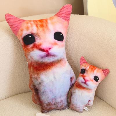 Куклы Кот Меме Горячие Милые Эль Гато Кот Плюшевые Игрушки Плюшевые Имитация Мягкие Животные Kdis Подарок на День Рождения Праздник Коллекционная Игрушка