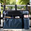 Walker Bag with Cup Holder Rollator Organizer Multi-Pockets Electric Wheelchair Bag for Adult Folding Walkers