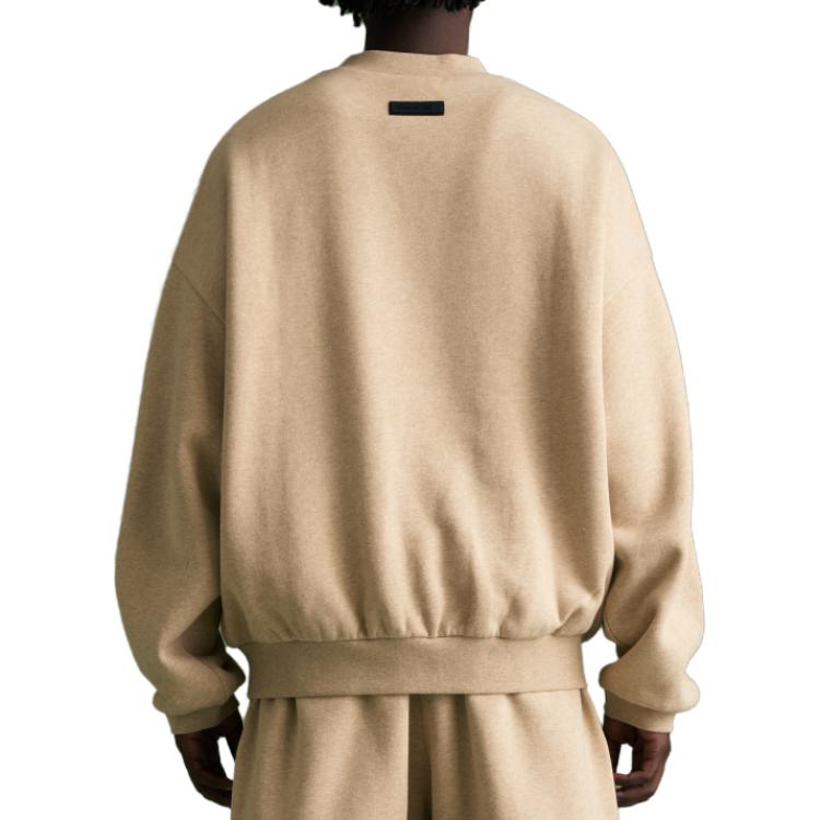 Fear of God Мужские топы Essentials Crewneck Gold Heather светло-коричневого цвета 192BT232043F