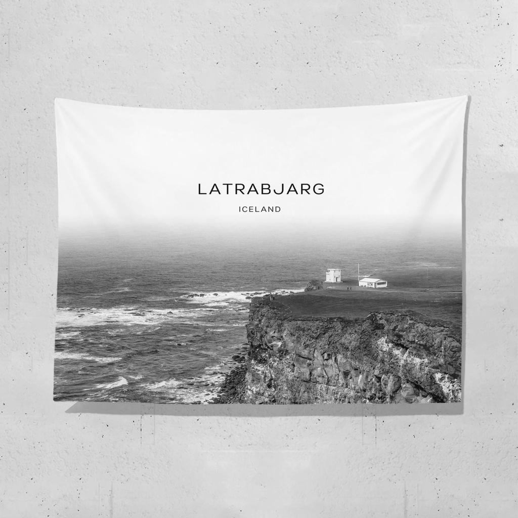 Украшение дома гобелен, настенный подвесной фон из окна с видом на море, бугер, свежая спальня, прикроватная тумбочка, украшение для проживания в семье