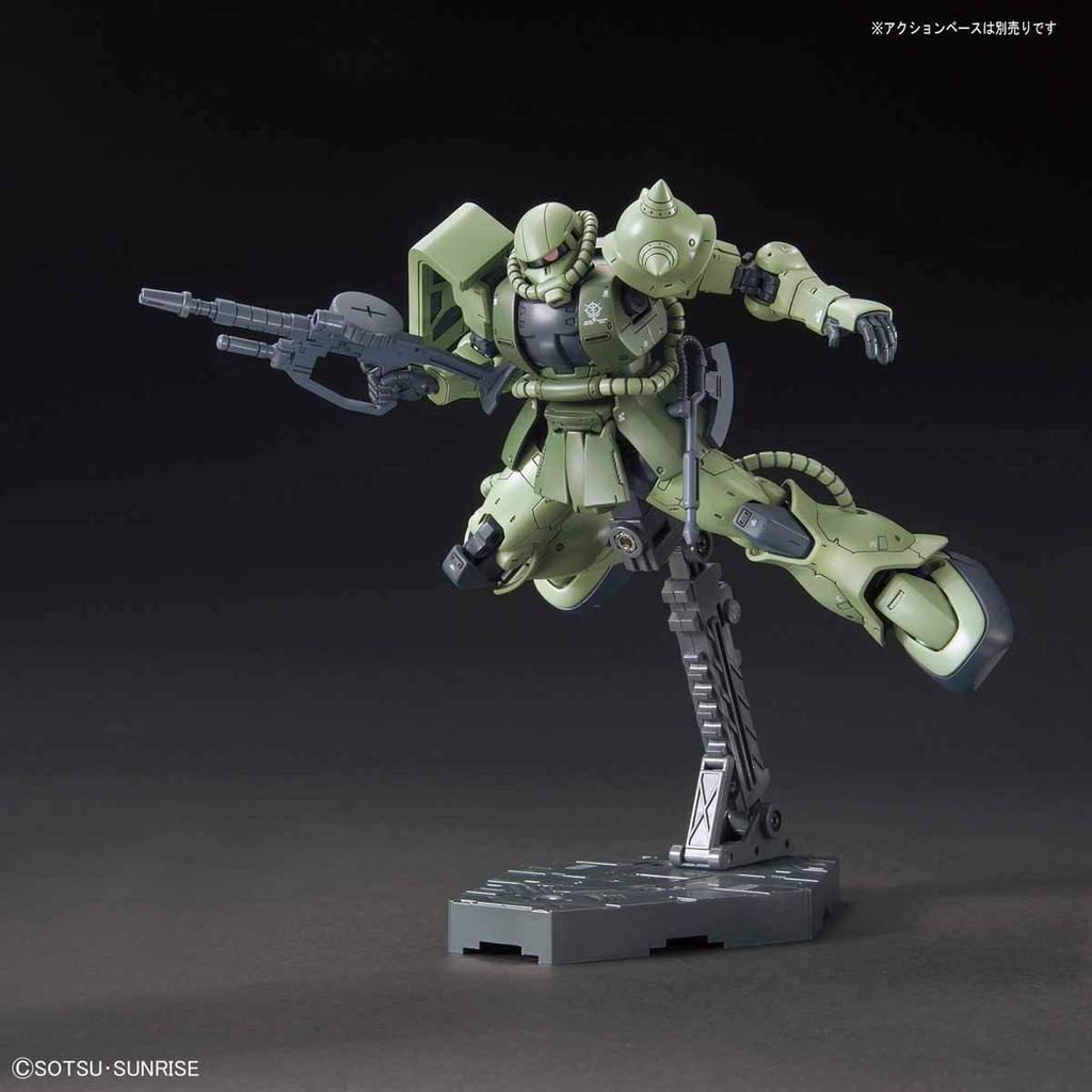 HG Подвижный доспех Gundam THE ORIGIN Zaku II Тип C/Тип C-5 Масштаб 1/144 Предварительно окрашенная пластиковая модель