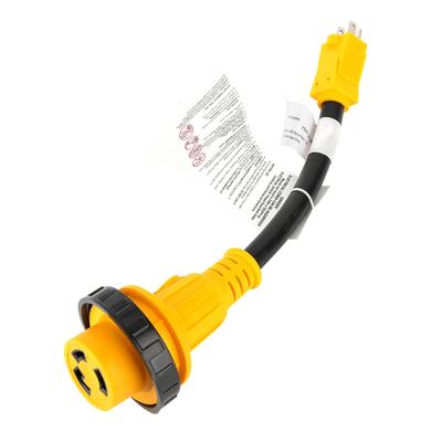 Адаптер шнура питания для RV 15A вилка папа к 30A розетка мама вилка США