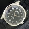 ВИНТАЖНЫЕ ЧАСЫ HMT JANATA С РУЧНЫМ ЗАВОДОМ, ИНДИЙСКИЕ МУЖСКИЕ ЧАСЫ С ЧЕРНЫМ ЦИФЕРБЛАТОМ a700322-5