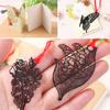 Chinese Style Hollow Bookmark Metal Book Page Marker Portable Book Page Pagination