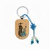 Gat Archer, Blue Tiger with Magpie, N Tower(Namsan Tower) Keyring Eco-friendly