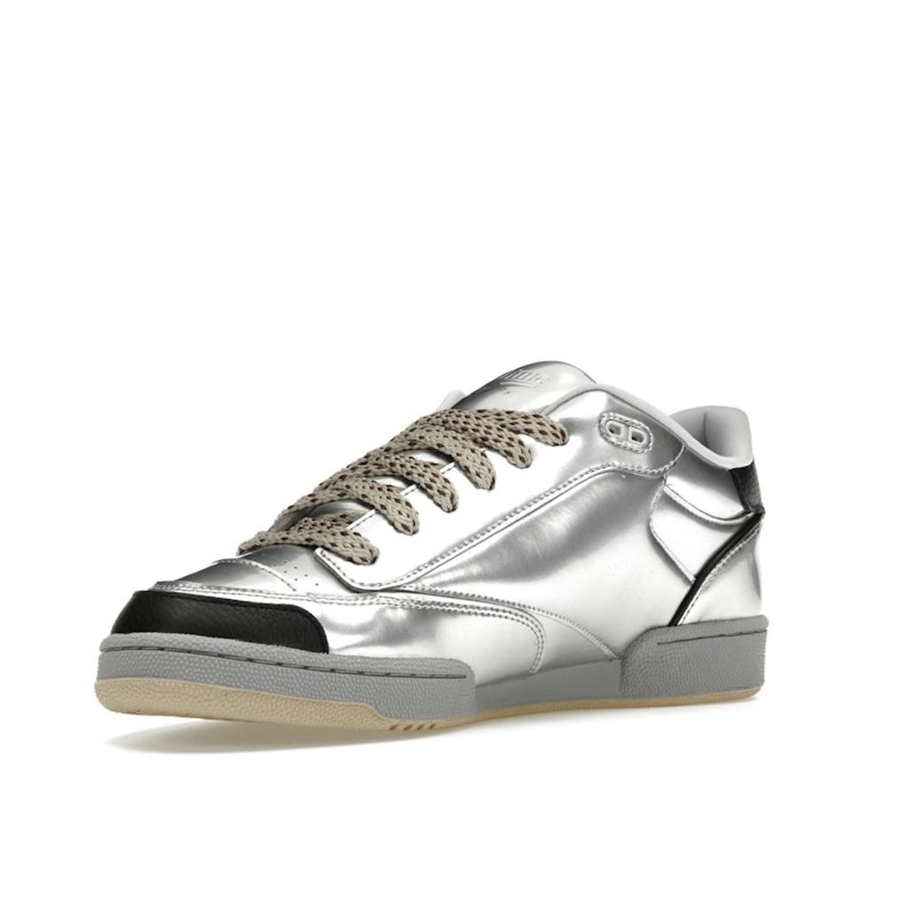 DIME x Reebok Club C Bulc Металлический Серебристый Унисекс Кроссовки Серебристо-Металлик Современный Бежевый 100069825