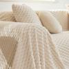 Modern Plush Velvet Cover For Sofa 1 /2 /3 Seater Warm Soft Corner Couch Slipcover Solid Color Sofa Towel Throw For Dogs Cats