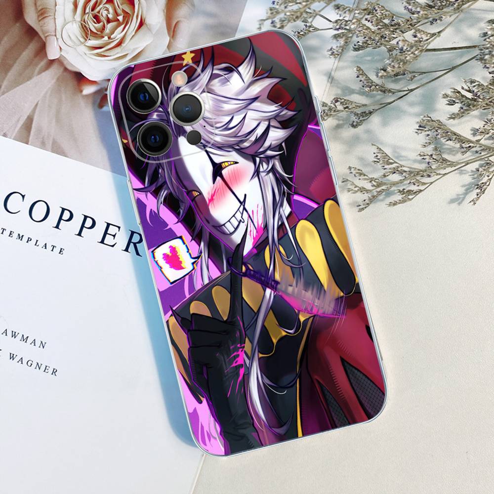 Чехол для телефона iPhone 16 15 Promax, iPhone 14 11 12 High end 13 Pro, Силиконовый, Игра 'Цирк Уродцев' Пьеро