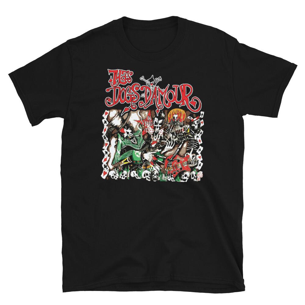 The Dogs D'Amour Band Tour Cotton Black Unisex All Size T Shirt Unisex T-Shirt