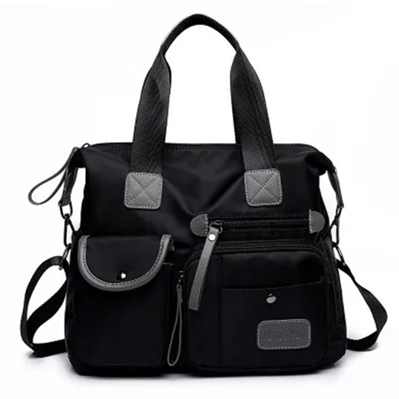 Нейлоновая сумка женская большая вместительная сумка через плечо водонепроницаемая сумка-мессенджер повседневная женская сумка через плечо многофункциональная сумка для покупок