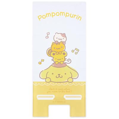 Gourmandies Акриловая подставка для смартфона с персонажами Sanrio Помпомпурин Желтая SANG-125PN