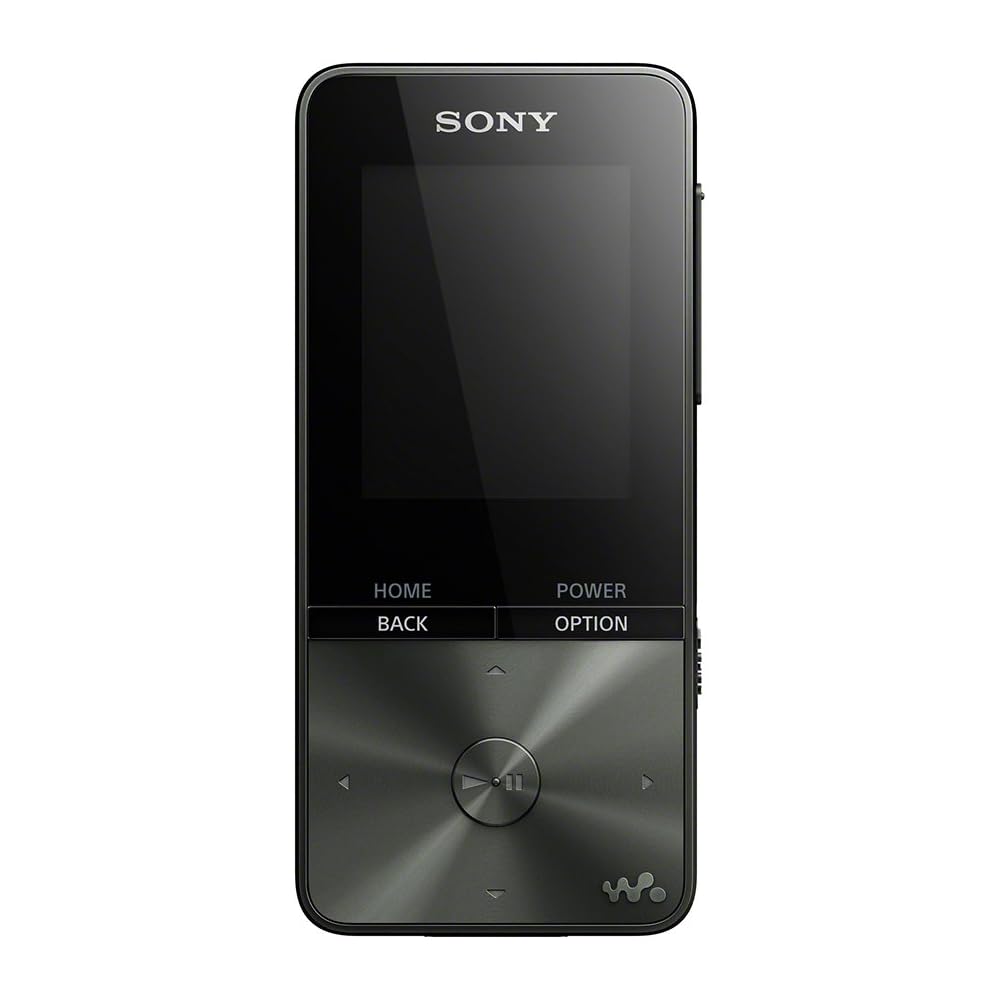 Sony Walkman S Series 4GB NW-S313: MP3 player, Bluetooth compatible, up to 52 hours of continuous playback, earphones included, 2017 model, black NW-S