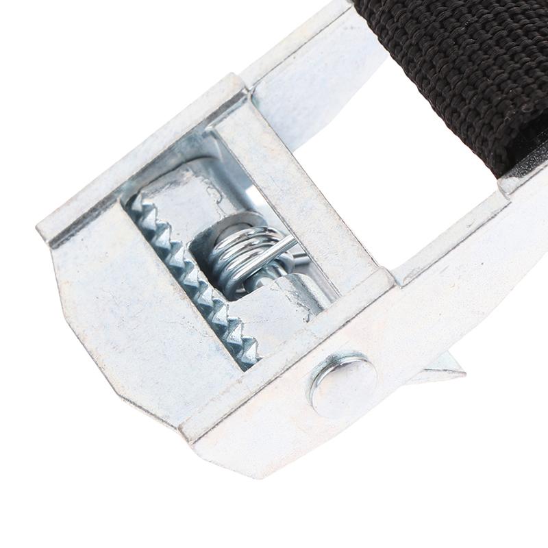 Buckle Tie-Down Belt Cargo Lashing Straps For Car Motorcycle Bike With Metal Buckle Tow Rope Strong Ratchet Belt For Luggage Bag
