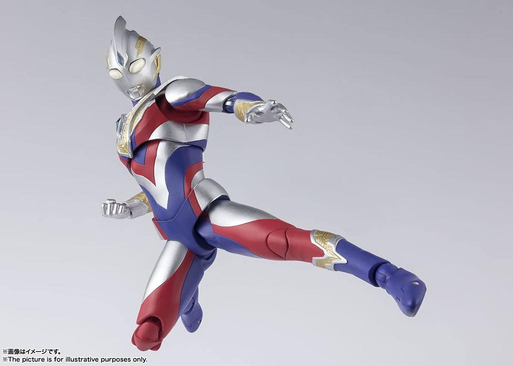 TAMASHII NATIONS Ultraman Trigger Multi Type 150 мм окрашенная подвижная фигурка SHFiguarts приблизительная. ПВХ и АБС