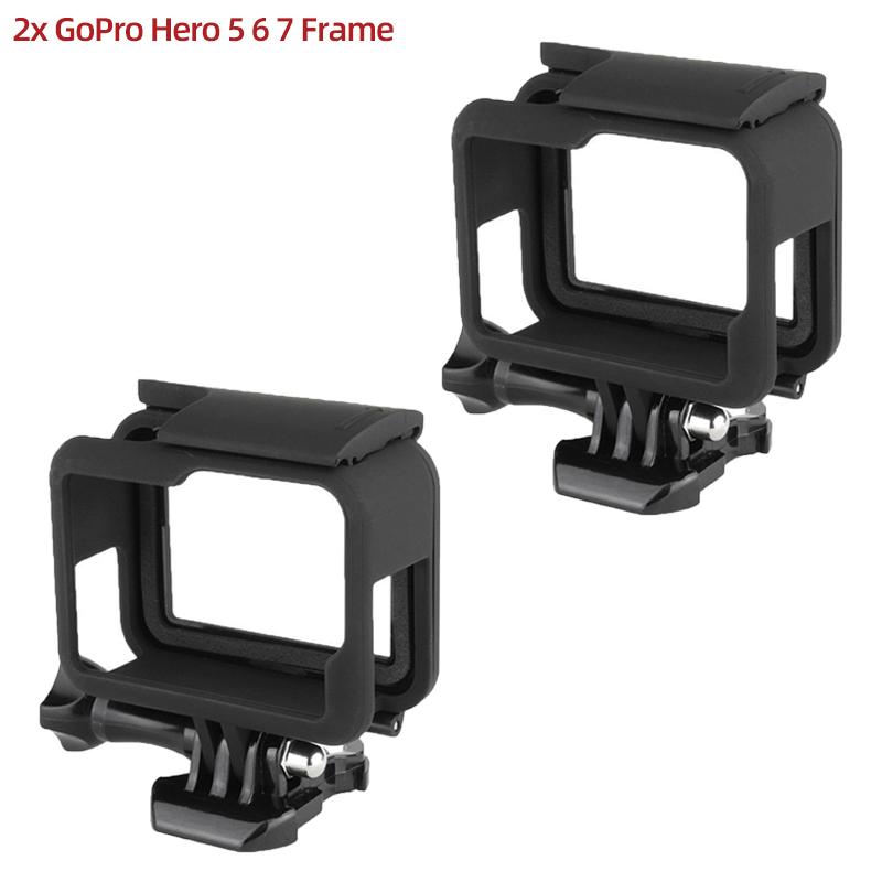 Защитная рамка для Hero 5/6/7 Портативный пластиковый корпус Клетка для GoPro Hero 5 6 7 Black Аксессуары для экшн-камер