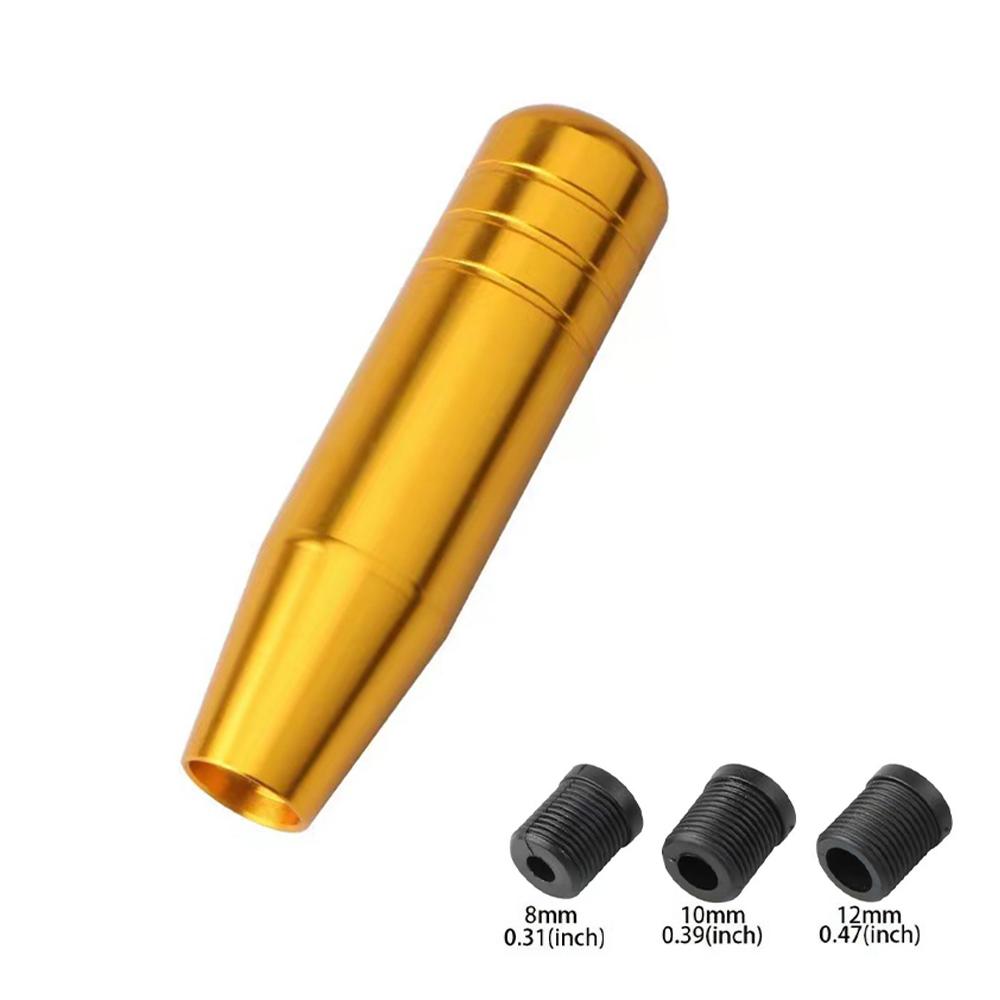 13CM (5.122inch) Car Shift Head Aluminum Alloy Car Shift Lever Solid Color Car Shift Torsion Head Automatic Shift Head