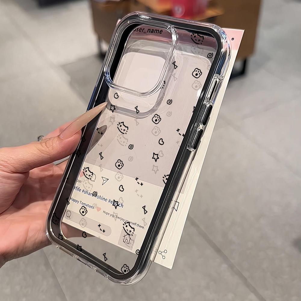 Расписной чехол для телефона для iPhone 17 11 12 13 14 15 16 iPhone 17 12 13 14 15 16 Pro 17 12 13 14 15 16 Pro Max Высококачественный расписной милый чехол для телефона с животными
