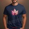Vintage Maple Leaf T Shirt Autumn Inspired Canadian Pride Retro Fall Vibes Soft Comfy For Nature Lovers Idea Vintage