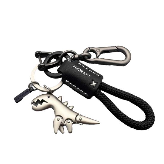 Yousheng Dinosaur Charm Keychain Zinc Alloy Animal Keyring Keys Backpacks Handbags Keychain Stylish Accessories
