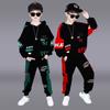 Spring Summer Autumn Children Boy Clothes Teenager Tracksuit Letters Hooded Top Shirts Sweatshirt and Pant