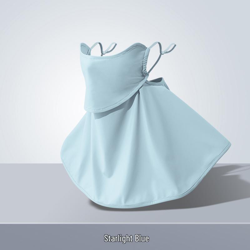 Румяна Уголок глаза 3D Маска от солнца: Дышащий, защищающий от УФ-лучей нейлон «ледяной шелк» для лета для женщин