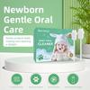 42 шт. Очиститель языка и десен для младенцев Детские марлевые палочки для полости рта Щетка для чистки зубов для новорожденных