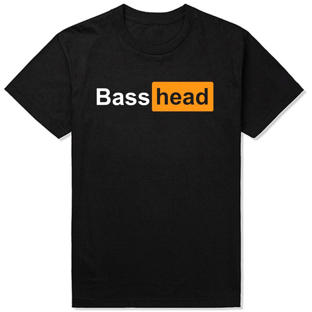 Funny Bass Head EDM Rave Dance Music Graphic Tshirt Men Womens Fashion Casual Oversized Tshirts Mens 100 Cotton T Shirt