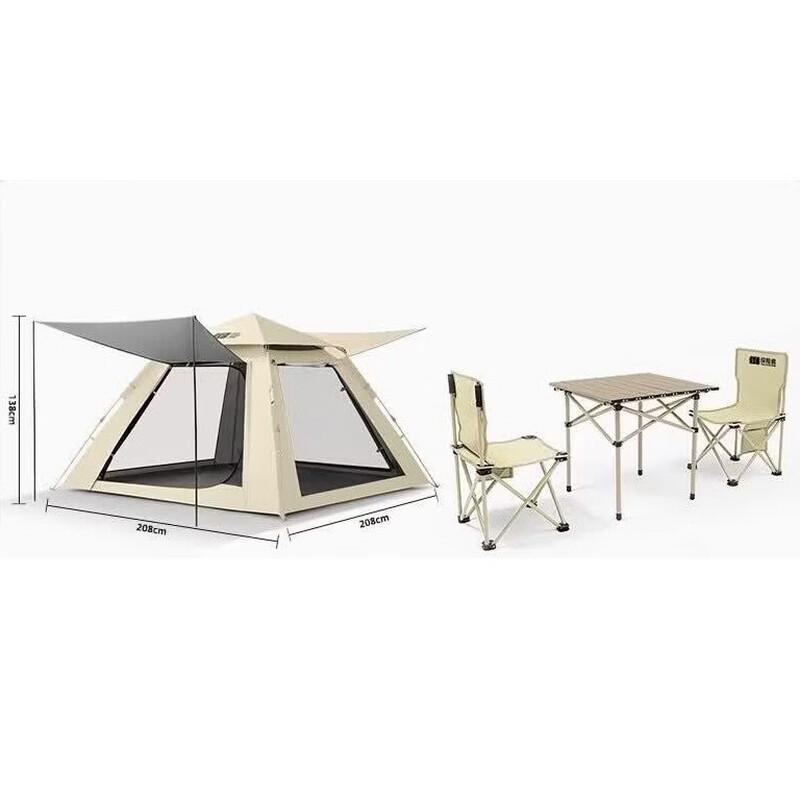 Explorer Mountain Series Outdoor Tent Set with Table and Chairs