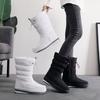 New Winter Cotton Shoes Women's Comfortable and Warm Medium Tube Cotton Boots Velvet Snow Boots Non-slip Waterproof Snow Boots