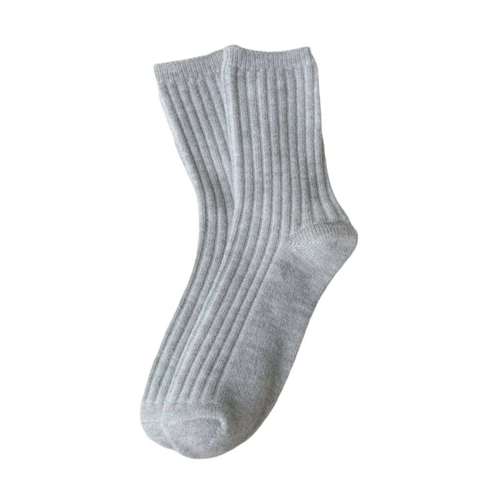1 Pair Thicker Warm Thermal Crew Socks Comfortable Wool Socks Fashion Knitting Socks Women Girls
