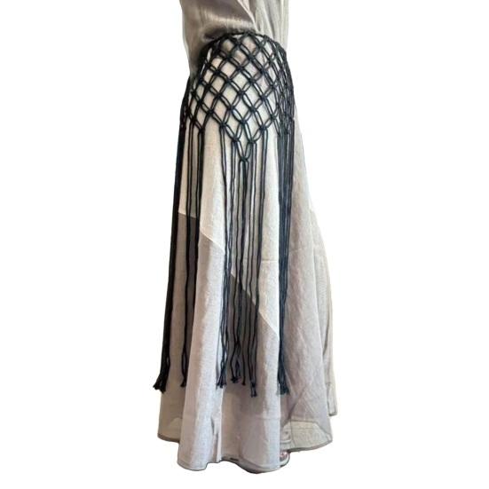Elevate Your Look with This Stylish Sash for Pairing with Maxi Dresses Ring Crafted