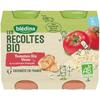 Blédina Les Récoltes Bio Pot Tomates Riz Veau +6m 2 X 200g