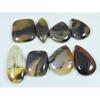 08Pcs Natural Montana Agate Mix Shape Cabochon Loose Gemstone 237Cts. Lot C-489