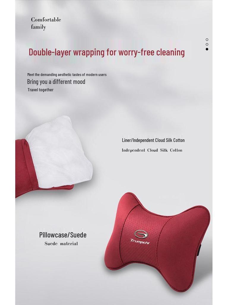 Подушка для подголовника и поясничной поддержки GAC Trumpchi Shadow Leopard GS4/GS3/GA6/GS8 для сидений M6/M8