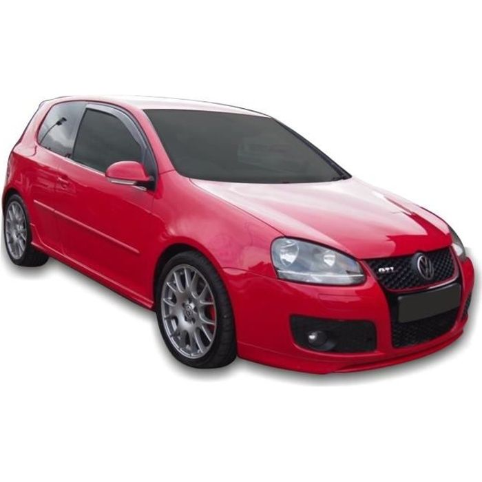Дефлекторы воздуха - J&J AUTOMOTIVE - Volkswagen Golf 5 - Тонированный - Усиленный акрил - Простая установка