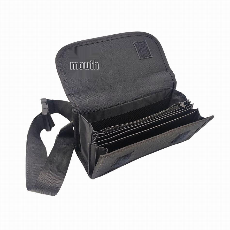 5th Gen Euro Coin Tube Fanny Pack Set - 600D Oxford Coin Purse & Storage Bag