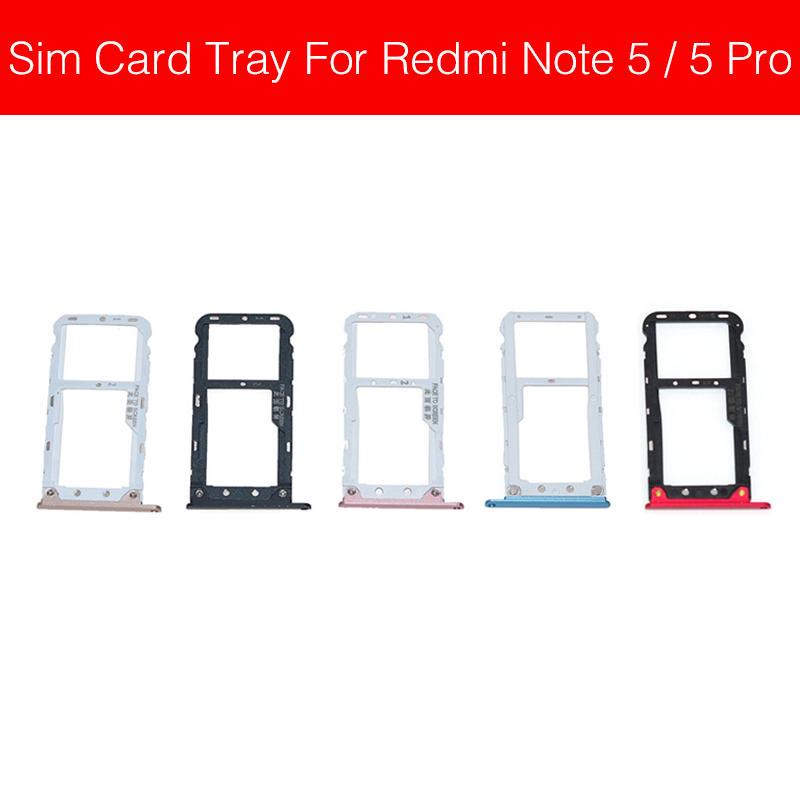 Лоток для SIM-карты для Xiaomi Redmi K20/S2/Y2/Note 7/Note 8/Note 9, адаптер для слота для SIM-карты