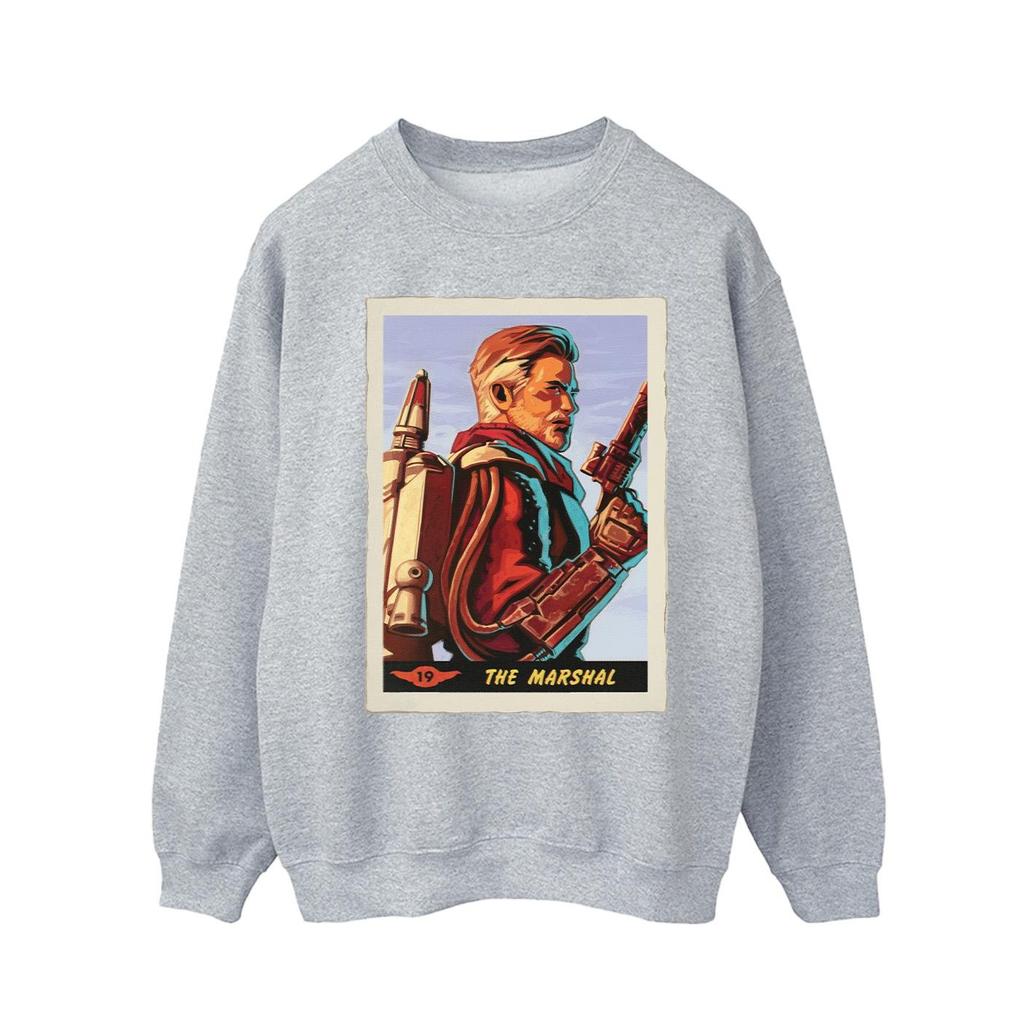 Star Wars Mens The Mandalorian The Marshal Sweatshirt