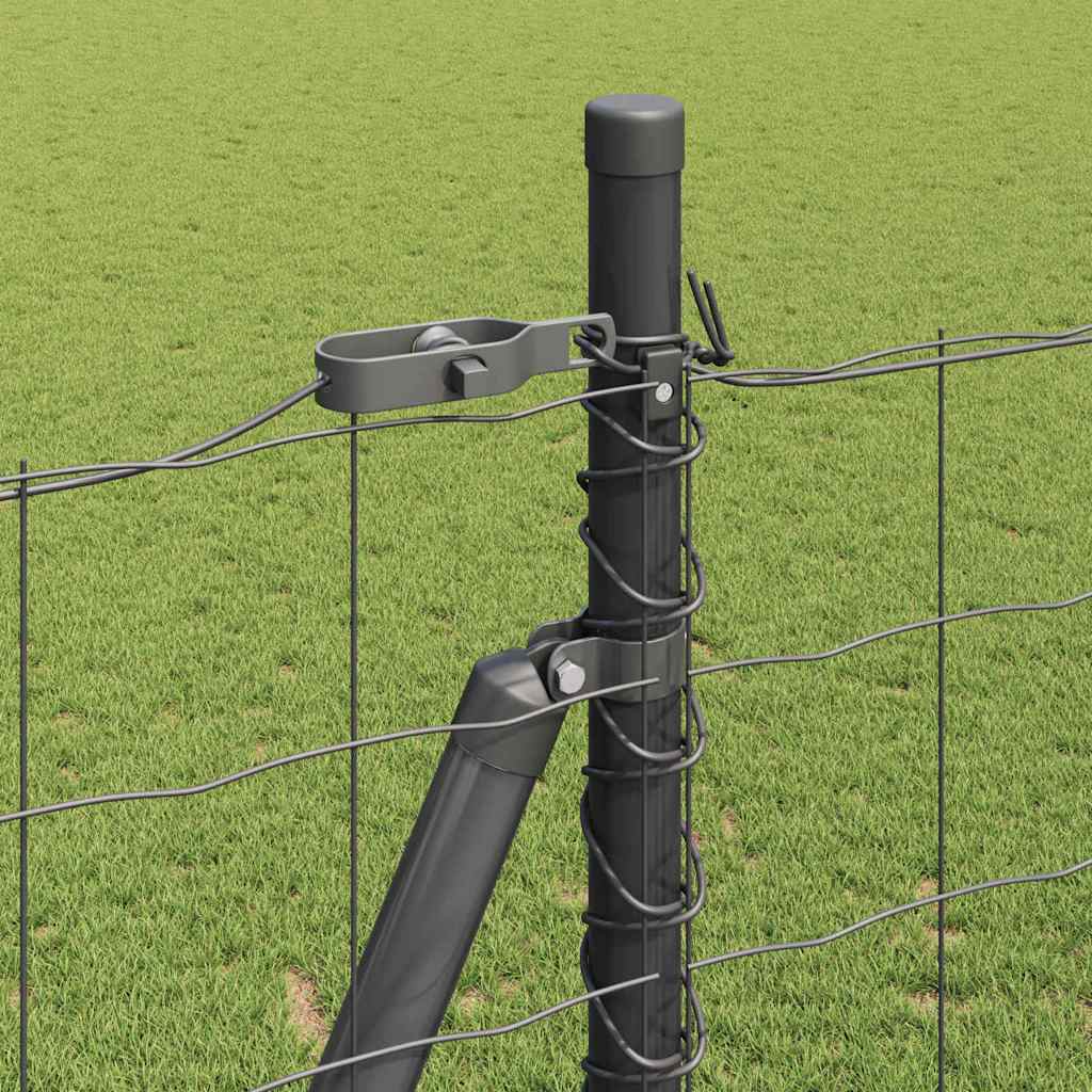 Welded Wire Fence with Concrete Foundation 10 x 1.4 m (W x H)
