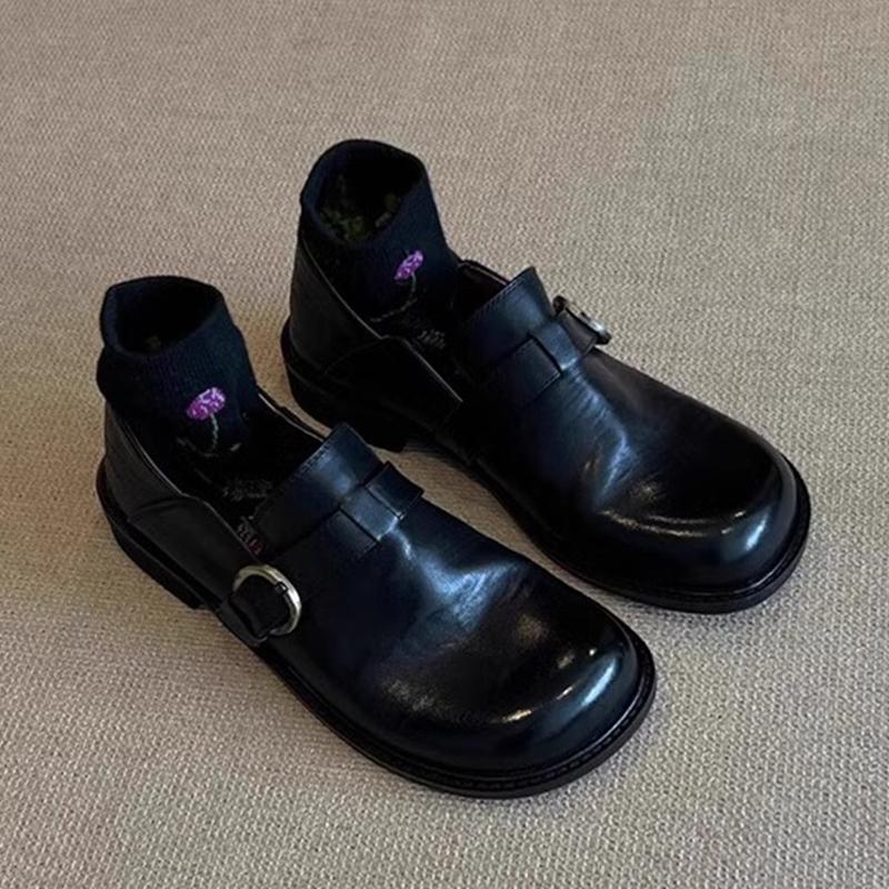 Модные женские лоферы на толстой подошве, дизайнерская повседневная удобная кожаная обувь 2024 года, зимняя брендовая мода, платье, для прогулок, для путешествий, Zapatillas