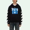 OFF WHITE Толстовка с фотографией Моны Лизы OMBB037R21FLE0011001